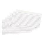 Recd Cards 5X3In 127X76Mm Wht Pk100