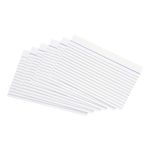 Recd Cards 152X102Mm White Pk100