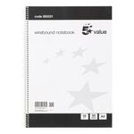 Notebook A4 Blk/Wht Pk10