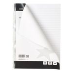 Notebook A4 Blk/Wht Pk10