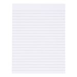 Memo Pad 60Gsm Ruled 160Pp Wht Pk10