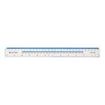 Ruler Shatter-Resistant 300Mm Clr