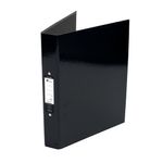 Ring Binder Pob 25Mm Black Pk10