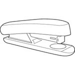 Stapler Half Strip Black