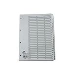 Index 1-75 Mpch Mylar Tabs A4 White