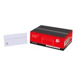 Env Wlt Plsl 100Gsm Dl White Pk500