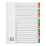 Maxi Index 1-20 Tab Ext Wide A4+ Wht