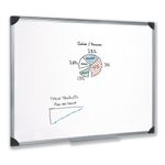 Whiteboard Drywipe Magn 1200X900Mm