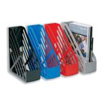 Magazine Rack File Foolscap Blue