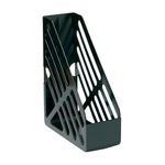 Magazine Rack File Foolscap Black
