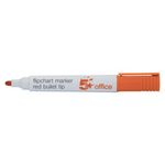 Flipchart Marker Bullet Tip Ast Pk4