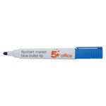 Flipchart Marker Bullet Tip Ast Pk4