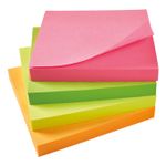 Repb Neon 76X76Mm Ast Pk12