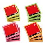 Repb Neon 76X76Mm Ast Pk12