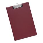 Fold-Over Clipboard Front Pkt Fc Red