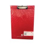 Fold-Over Clipboard Front Pkt Fc Red
