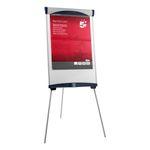 Easel Drywipe Magnetic A1 Gry