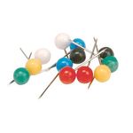 Map Pins 5Mm Head Assorted Pk100