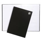 Notebook Csb 75Gsm A4 Blk Pk5