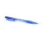 Retractable Ball Pen Med Blue Pk20