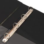 A4 Pres Ring Binder Blk Pk10