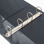A4 Pres Ring Binder 50Mm Black Pk10