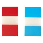 Index Flags 50/Pack 25Mm Red/Blu Pk2