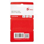 Index Flags 50/Pack 25Mm Red/Blu Pk2