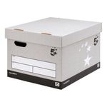 Storage Box + Lid Grey Pk10