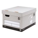 Storage Box + Lid Grey Pk10