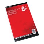 Envelopes Pkt 90Gsm C5 White Pk25