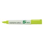 Eco Highlighter Chisel Tip Ylw Pk10