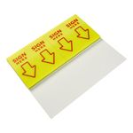 Sign Here Index Flags Tab Red Pk5
