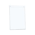 Sign Hldr Wall Dsp Portrait A4 Clr