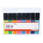 Highlighter Chisel Ast Pk8