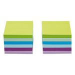 Re-Move Sticky Note Neon/Pastel Pk12