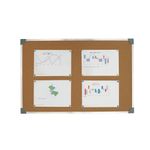Cork Board Wall Alm Frm 900X600Mm
