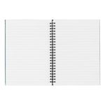 Twinbound Hardback A5 140Pg Teal Pk5