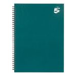 Twinbound Hardback A4 140Pg Teal Pk5