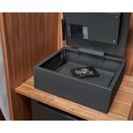 Mayfair Digital Open Top Safe Black