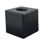 Devon Tissue Box Holder Black Pk6