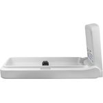 Vertical Baby Changing Unit Cream