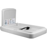Vertical Baby Changing Unit Cream