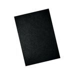 Gbc A4 Bind Cover 250G Black Pk100