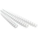 Gbc 8Mm A4 Bind Wires Silver Pk100