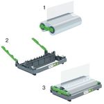 Gbc Foton 30 Rfl Cart 100Mic Lam Rol