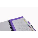Europa Project Book 200P A4 Prpl Pk3