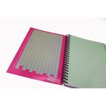 Europa Project Book 200P A4 Pink Pk3
