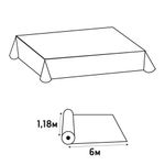 Exacompta Cogir Tablecloth White 6M