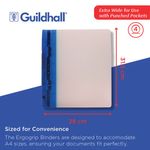 Guildhall Glx Ring Binder Blu A4 Pk2